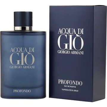Perfume Masculino Acqua Di Gio Profondo Giorgio Armani Eau De Parfum Spray 125 Ml