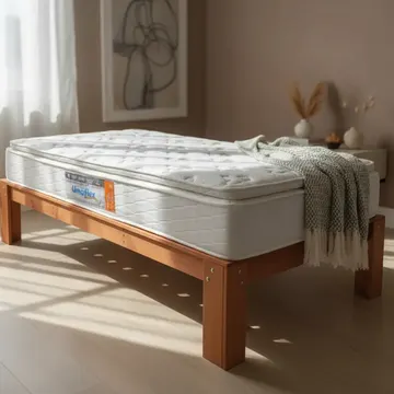 Cama Solteiro Padrão Penafort 188x88x35 Imbuia