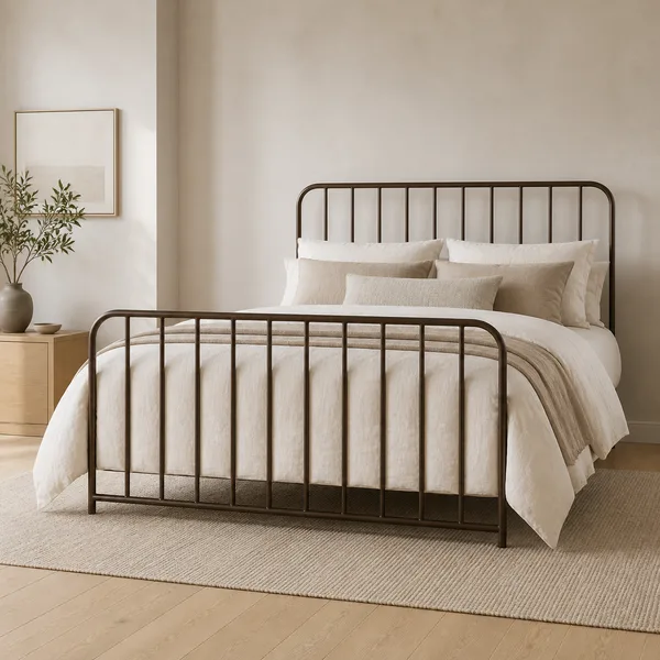 Cama De Ferro Vintage King Size, imagem 1 de 10