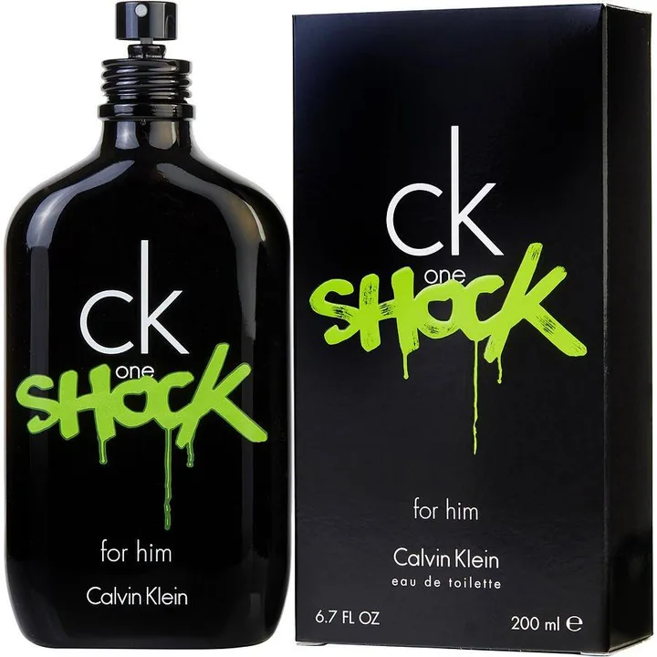 Perfume Masculino Ck One Shock Calvin Klein Eau De Toilette Spray 200 Ml, imagem 1 de 1