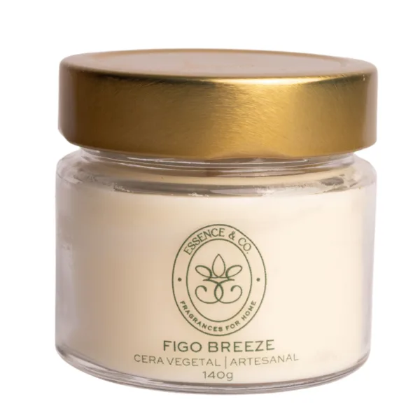 Vela Aromática Perfumada Figo Breeze 140g - Essence & Co., imagem 1 de 10