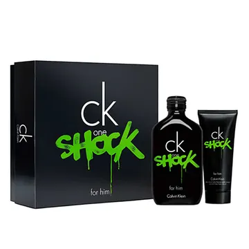 Kit Calvin Klein Ck One Shock Masculino Eau De Toilette 200ml + After Shave Balm 100ml