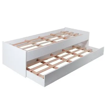 Cama Solteiro Bicama Com Cama Auxiliar 194x83 Cm20 Dtall