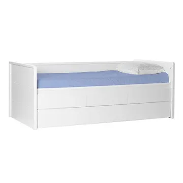 Bicama Zoon 3 Gavetas - Branco Fosco
