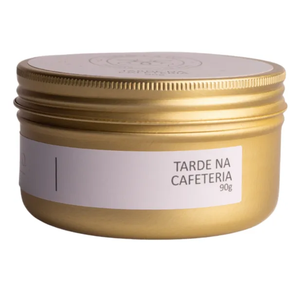 Vela Aromática Perfumada Tarde Na Cafeteria 90g Pocket Essence - Essence & Co., imagem 1 de 6