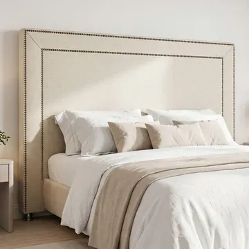 Cabeceira Cama Box Queen 160 Cm P05 Berlim Facto Dunas Pérola - Lyam Decor