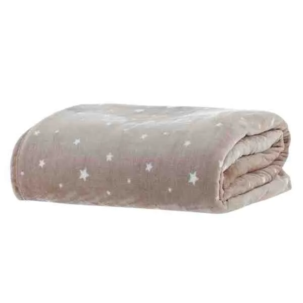 Cobertor Manta King Vintage Rose Star Kacyumara, imagem 1 de 3