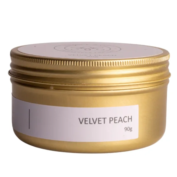 Vela Aromática Perfumada Aroma Velvet Peach Pocket Essence 90g - Essence & Co, imagem 1 de 6