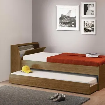 Cama Solteiro Bicama Ditália Bb-28 Diamond