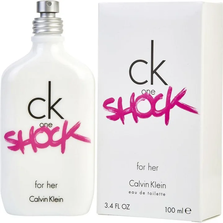 Perfume Feminino Ck One Shock Calvin Klein Eau De Toilette Spray 100 Ml, imagem 1 de 1