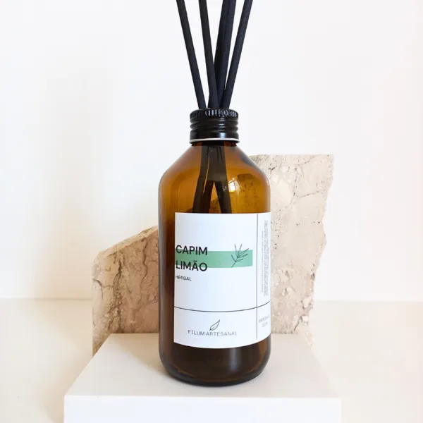 Difusor De Varetas Aromatizador De Ambiente Capim Limão, imagem 1 de 5