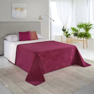 Cobertor Avulso Casal Com Efeito Pele De Carneiro - Chamber Sherpa Cereja - Tekstil