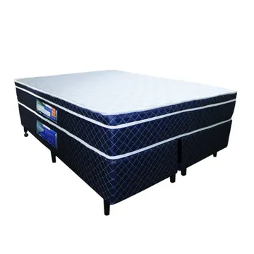 Cama Box - Colchão King Size Netsono Molas Pocket 193x203x65cm