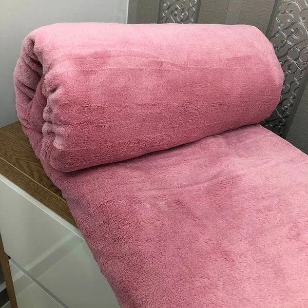 Cobertor Manta Aconchego Queen Ultrasoft Dupla Face - Rosa - 100% Poliéster, imagem 1 de 3