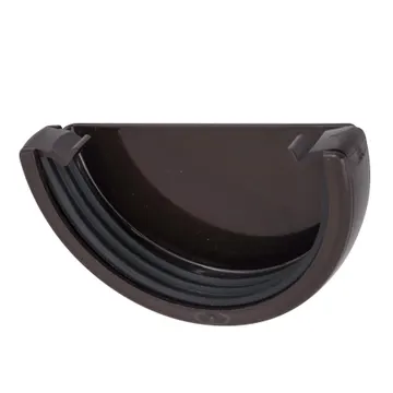 Cabeceira para Calha em PVC Classic Marrom Odem