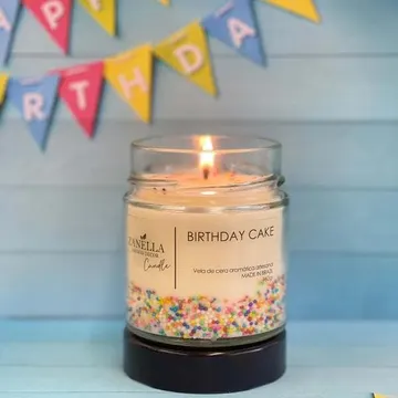 Vela Aromática Birthday Cake