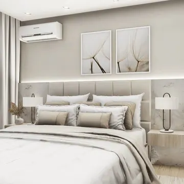Cabeceira Para Cama Box Queen 160 X 0,60 Cm Atlanta Branco Branco